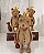 Urso Decorativo em Resina com Coroa Dourada e Patinho 13 cm | Escultura Infantil Vintage | Decoração Premium | Delicare Home - Imagem 4