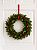 Suporte para Guirlanda Vermelho em Metal 29,5 cm | Gancho para Porta | Decoração de Natal Clássica Premium | Delicare Home - Imagem 2