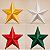 Estrela Decorativa Dobrável em Tecido 42cm | Enfeite Natalino para Árvore, Guirlandas e Cenários | Diversos Tamanhos | Delicare Home - Imagem 3
