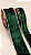 Fita Aramada de Veludo Verde 6,3 cm x 9,14 m | Acabamento Dourado | Delicare Home - Imagem 2