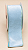 Fita Aramada Azul Claro Aveludada 6,3 cm x 9,14 m | Acabamento Dourado | Delicare Home - Imagem 1
