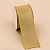 Fita Aramada Dourada com Detalhes em Glitter 4,5 cm x 9,14 m | Fita Natalina Premium | Delicare Home - Imagem 1