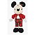 Mickey Natalino Disney Licenciado 45 cm em pé xadrez - Imagem 1