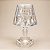 Mini Abajur de Acrílico com Iluminação LED – 12 cm | Luminária Decorativa Transparente Premium - Imagem 1