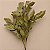 Galho de Folhas Verdes Permanente com Textura Realista – 105 cm | Haste Permanente Decorativa - Imagem 3
