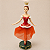 Bailarina Decorativa em Resina com Saia de Tule 23 cm | Bailarina Natalina Premium para Árvore de Natal e Decoração Sofisticada | Delicare Home - Imagem 1