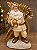 Papai Noel Decorativo em Resina com Árvore de Natal LED 39 cm | Papai Noel Dourado Premium com Iluminação para Decoração de Natal | Delicare Home - Imagem 2
