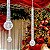Pendente Gota com LED Branco Quente 1,80 m – 10 Gotas Transparentes em Metal Prata - Imagem 1