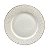 Prato Raso em Porcelana com Detalhes Dourados e Prateados e Friso Folheado a Ouro – 27 cm - Imagem 2