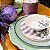 Kit de Mesa Posta Alecrim e Borboletas – 12 Peças - Imagem 1