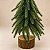 Mini Árvore de Natal Toque Real com Base de Madeira – 26 cm - Imagem 2