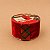 Fita Aramada Dupla Face de Veludo Vermelho e Xadrez Tartan – 6,3 cm x 9,14 m - Imagem 2