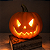 Abóbora de Halloween Iluminada Premium 23 cm - Imagem 2