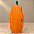 Abóbora de Halloween Grande 55 cm para Área Interna e Externa – Laranja e Preta - Imagem 2