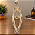 Esqueleto Articulado Decorativo Halloween 90 cm - Imagem 1