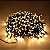 Cordão de Luz Strobo 1600 LEDs Branco Quente 50 Metros Bivolt – Iluminação de Natal - Imagem 1