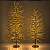 Árvore de Natal Fio de Fada 1,80 m com 2000 LEDs Branco Quente Bivolt - Imagem 2