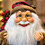 Papai Noel Rústico 40 cm com Roupa Verde e Xadrez Tartan – Decoração de Natal - Imagem 2