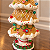 Árvore de Natal Cookie Gingerbread em Resina com LED 40 cm - Imagem 3