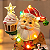 Papai Noel Cookie Gingerbread com LED em Resina 30 cm - Imagem 5
