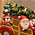 Carrinho Natalino com Papai Noel e Pinguim com LED em Resina 13 x 30 cm - Imagem 2
