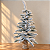 Árvore de Natal Nevada 90 cm com Base Rústica - Imagem 1