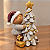 Urso de Natal com Árvore e Presentes em Resina 14 x 11 cm - Imagem 1