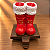 Suporte Natalino para Meias e Guirlandas em Resina – Botas do Papai Noel – 12 cm - Imagem 1