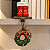 Suporte Natalino para Meias e Guirlandas em Resina – Botas do Papai Noel – 12 cm - Imagem 3