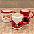 Jogo de 3 Canecas Decorativas Natalinas Papai Noel – 26 x 14 cm - Imagem 3