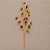 Galho Natalino Decorativo Dourado com Pedras Vermelhas e Glitter – 80 cm - Imagem 3
