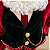 Papai Noel Decorativo de 90 cm com Fraque Bordô - Imagem 3