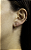 BRINCO ARGOLA LETRAS ZIRCONIA - Imagem 2
