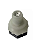 Pé Nivelador Frontal Electrolux Lavadora Lsw11 132500774 Original - Imagem 1