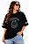 Camiseta Oversized Cristã Yeshua Rei dos Reis Premium Unissex – Preta - Imagem 3