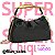 Bolsa Feminina Sintética Rosa Amora RA6158 - Imagem 1