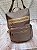 Mochila Casual Marrom e Cinza - Imagem 2