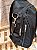 Mochila Baoluolan Cinza - Preta nylon - Imagem 5