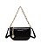 Bolsa Rosa Amora Pequena Feminina Preta - Imagem 1