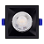 Spot Led de Embutir Recuado Quadrado Preto Blumenau 6W 3000K - Imagem 1