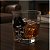 Copo de Whisky Para Exu 310ml de Luxo com Desenho de Caveira- Vidro - Imagem 1