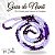 Guia Fio de Contas de Nanã Roxo e Lilás com 65 cm de Cristal com Firma e 196 Cristais - Imagem 2