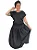 Roupa Ração Com Pano De Cabeça Oxford Feminina Preta - 3 Peças - Imagem 2
