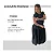 Roupa De Ração Preta Feminina Oxford - 2 Peças - Imagem 3
