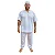 Roupa De Ração Branca Oxford Masculina - 2 Peças - Imagem 4