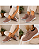 Tênis Feminino Casual em Malha Nude Rose, - Imagem 1