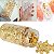 Folha de Ouro, prata e cobre em flocos - Pote 25 gr - Imagem 2