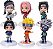 Fiico Kit 12 Bonecos Miniaturas Naruto 7cm - Imagem 1