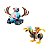 Bandai Chopper Robo 01 Chopper Tank & 02 Chopper Wing - Imagem 1