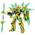 Blocos de Montar Ninja Golden Warrior Robot Mech Ninjago - Imagem 2